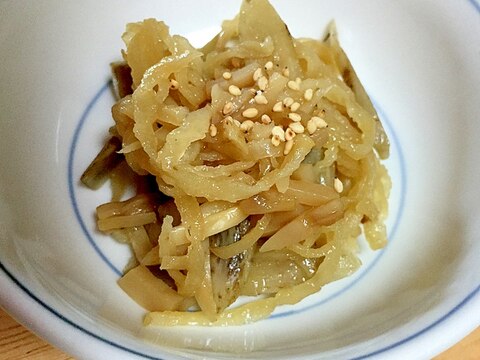 作り置き　牛蒡と切り干し大根の煮物  きのこ入り